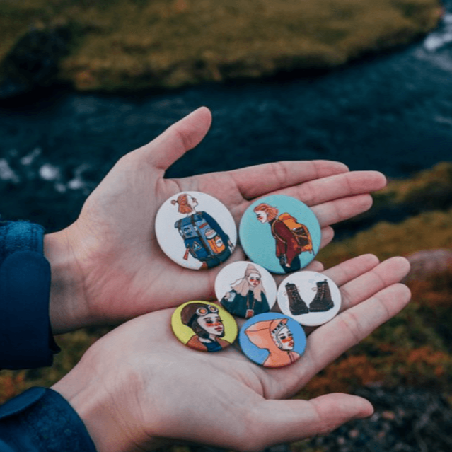 La Dolce Vita Badges: Bon Voyage