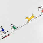 Goat x Masco Perforated Washi Tape - Racing