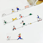 Goat x Masco Perforated Washi Tape - Racing