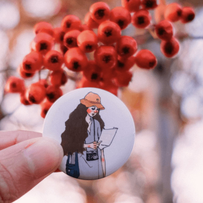 La Dolce Vita Badges: Bon Voyage
