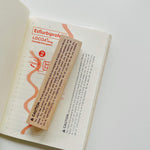 SOMe Phrase Rubber Stamp - ⚠ Cautious
