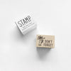 KNOOP Original Rubber Stamp - Don't Forget
