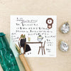 Necktie Memo Block - Coffee Shop