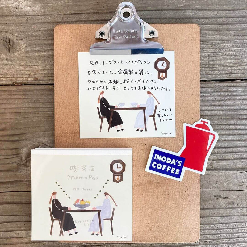 Necktie Memo Block - Coffee Shop