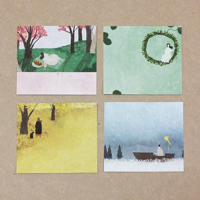 Akira Kusaka Memo Block - The Cycle of Season
