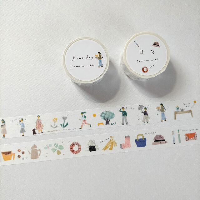 Miki Tamura Washi Tape - Daily