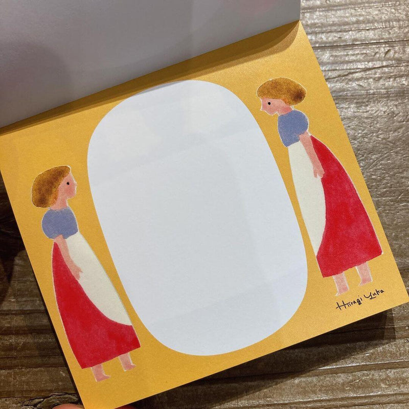 Hiiragi Yuka Memo Block - Day