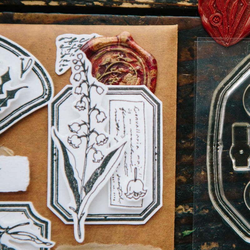 OURS de Cadre Clear Stamp Sheet