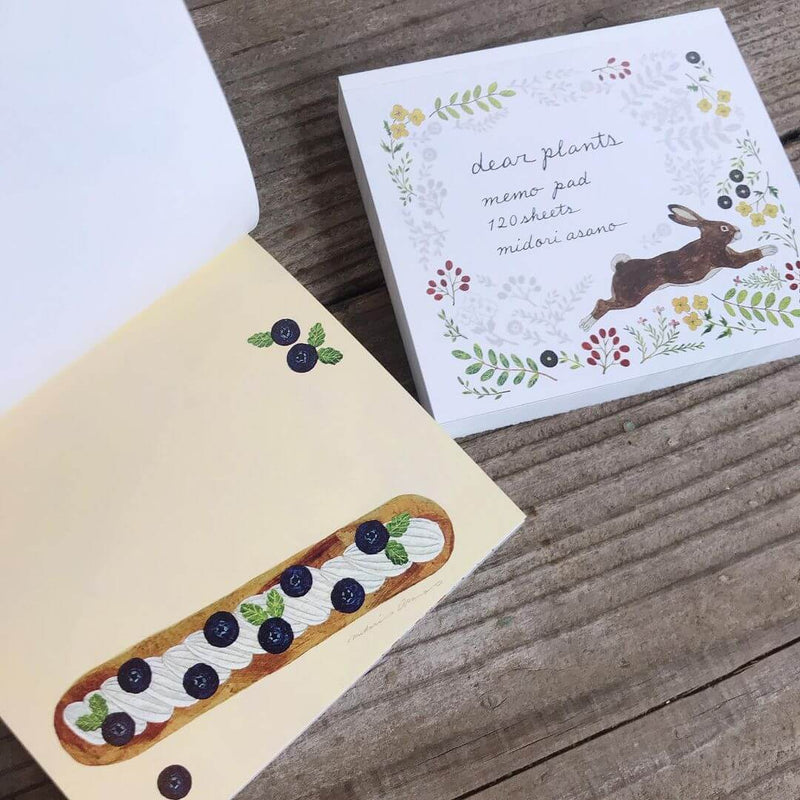 Midori Asano Memo Block - Dear Plants