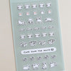 Suatelier Mini Sticker - Deco.09 (cats)