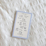 Suatelier Mini Sticker - Deco.09 (cats)