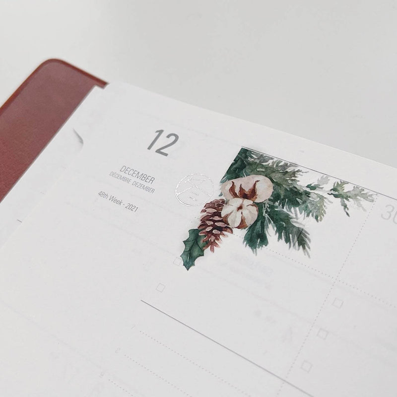 Season Postmark Rubber Stamp - 春夏秋冬 (four seasons)