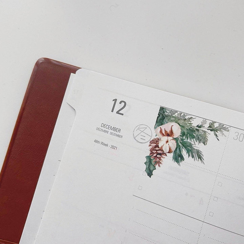Season Postmark Rubber Stamp - 春夏秋冬 (four seasons)