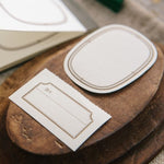 OURS Letterpress Label Book Sample Pack II