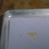 Classiky Embossed Alphabets Sticker