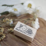 Black Milk Project Rubber Stamp - Engawa (Cat in Futon)