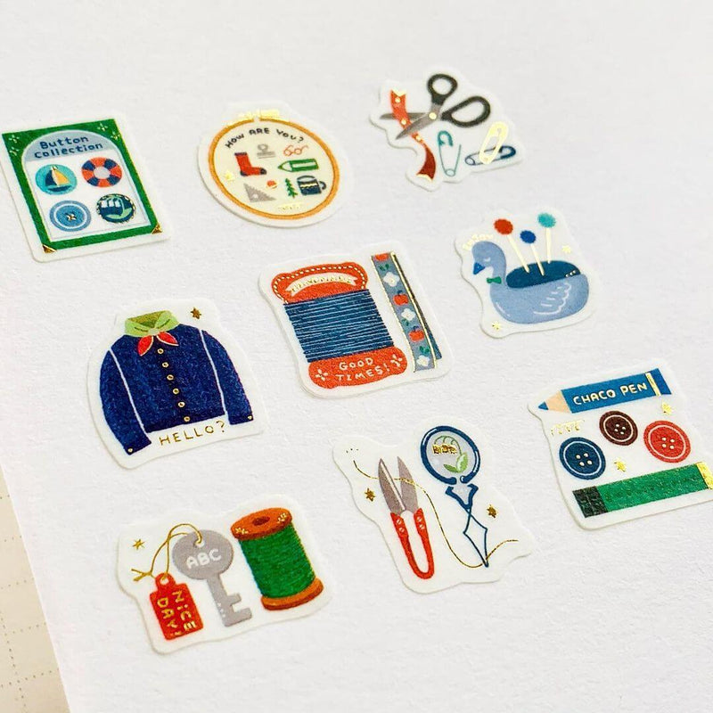 eric Sticker Flake Set II - My Shop/Sewing