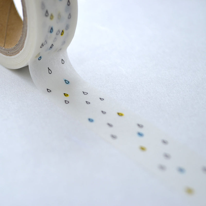 monokoto store x Shuzi Orishige Washi Tape - Umbrella & Colourful Rains