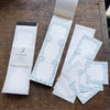 Oeda Letterpress 3 Pattern Label Book【Royal Blue & Silver・Bronze & Black】