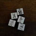Kocka Rubber Stamp - Festival