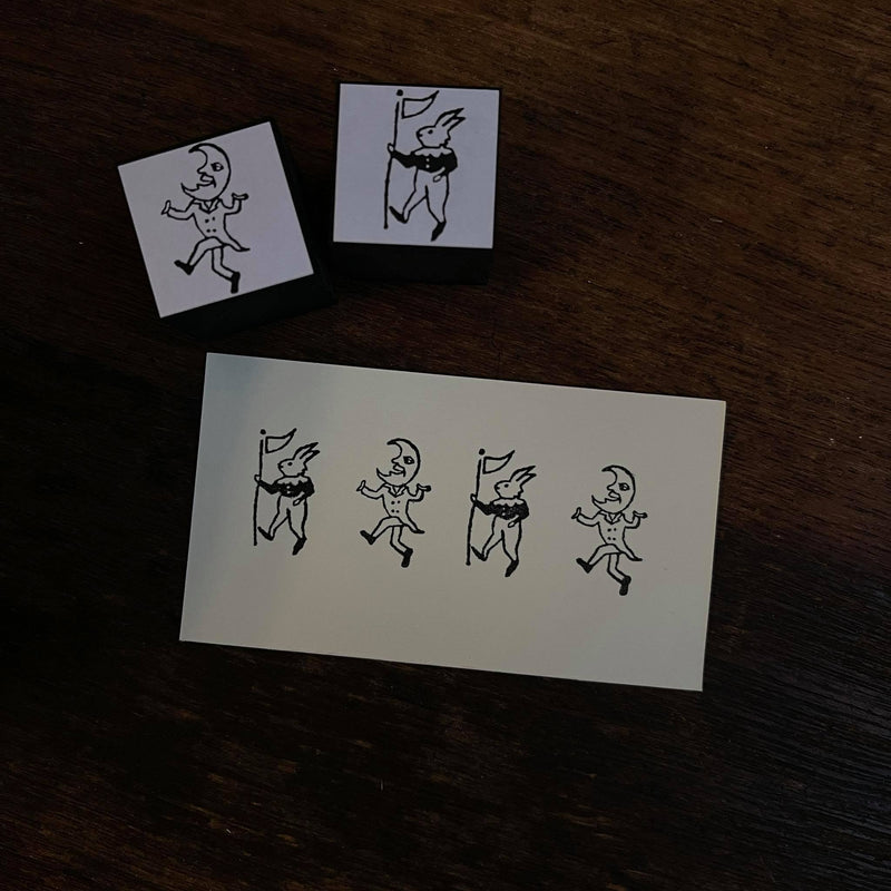 Kocka Rubber Stamp - Festival
