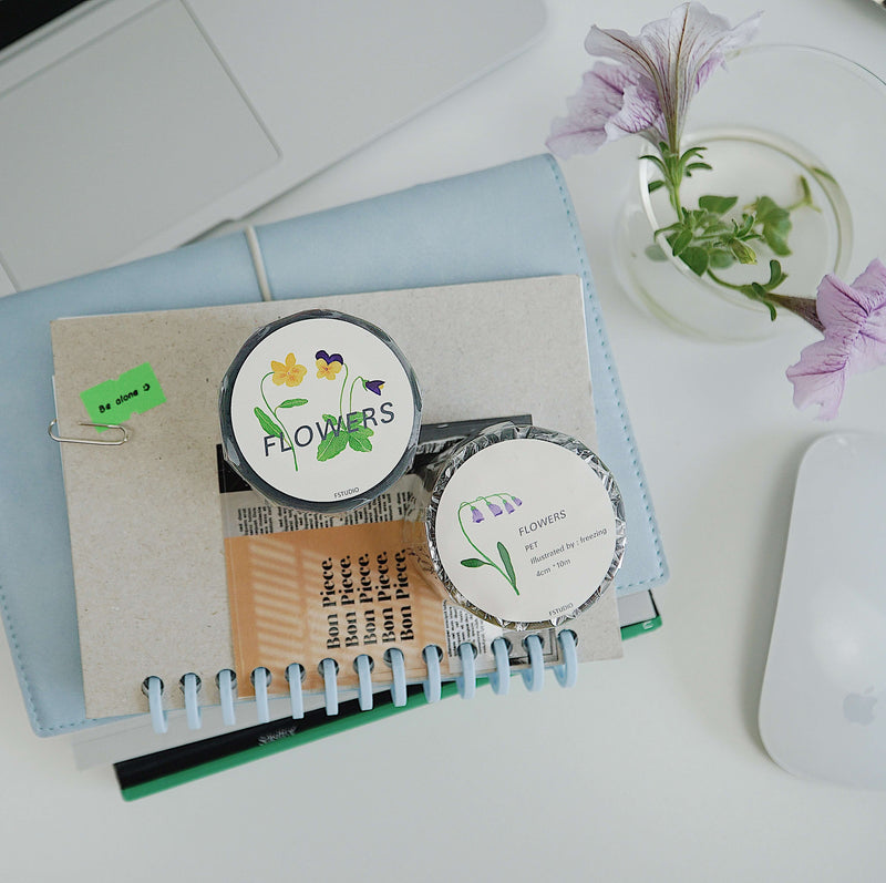 FStudio PET Tape  - Flowers