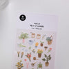 Suatelier Sticker - flower cafe