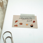 Suatelier Mini Sticker - Food 01 & 02