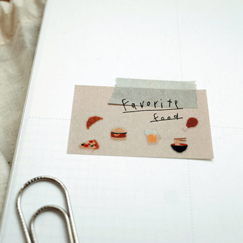 Suatelier Mini Sticker - Food 01 & 02