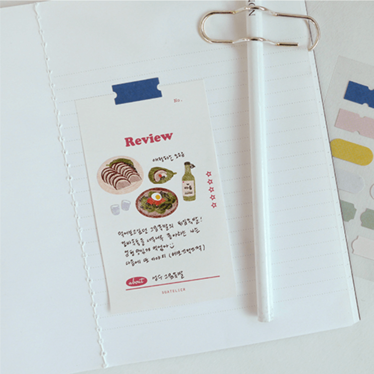 Suatelier Stickers - Food Trip III