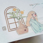 Seal Script Acrylic Rubber Stamp - Four Seasons (Yin/S size)