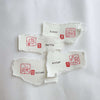 Seal Script Acrylic Rubber Stamp - Four Seasons (Yin/S size)