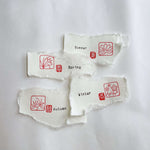 Seal Script Acrylic Rubber Stamp - Four Seasons (Yin/S size)