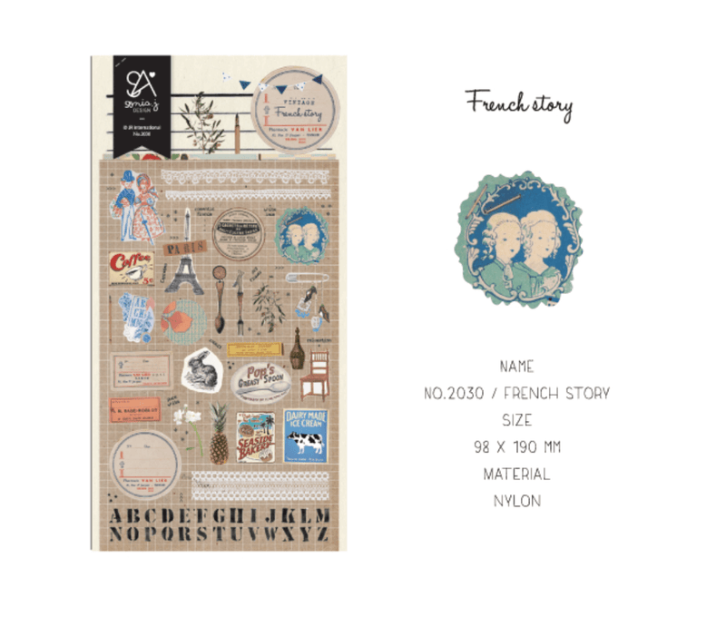 Suatelier Sticker - French Story