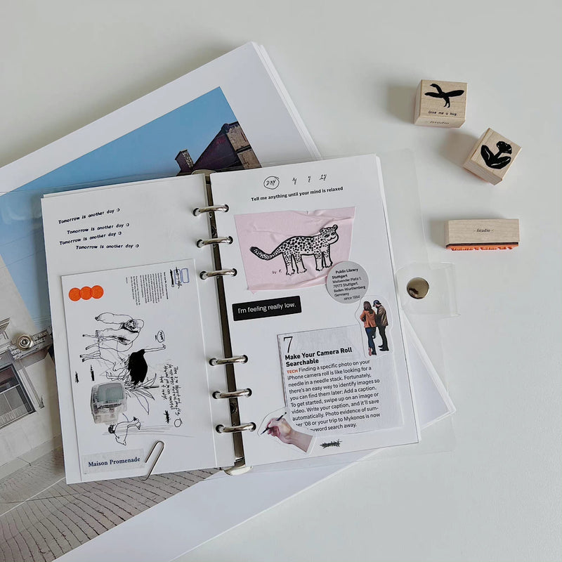 FStudio Rubber Stamp - Tomorrow is another day