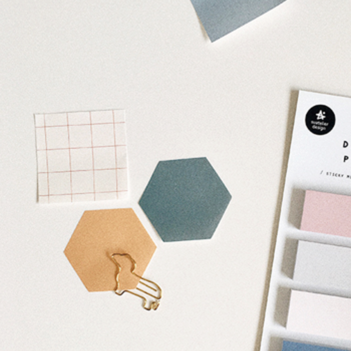 Suatelier Geometric Sticky Notes