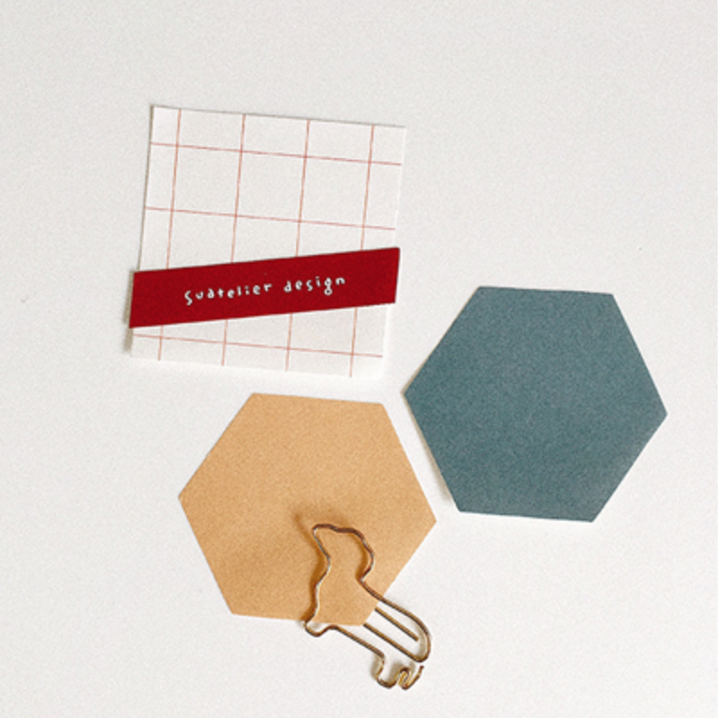 Suatelier Geometric Sticky Notes