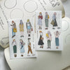 Pion: Print-On Sticker Set - Girls