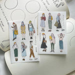 Pion: Print-On Sticker Set - Girls