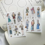 Pion: Print-On Sticker Set - Girls