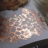 modaizhi Hydrangea Washi Tape - Bronze Gold