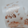 modaizhi Hydrangea Washi Tape - Bronze Gold