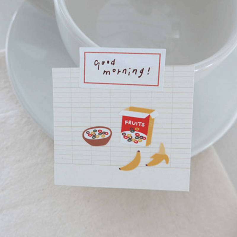 Suatelier Sticker - good morning!