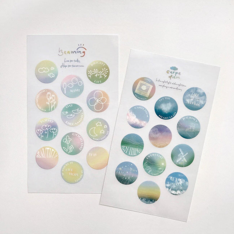 Great Life Print-on Sticker