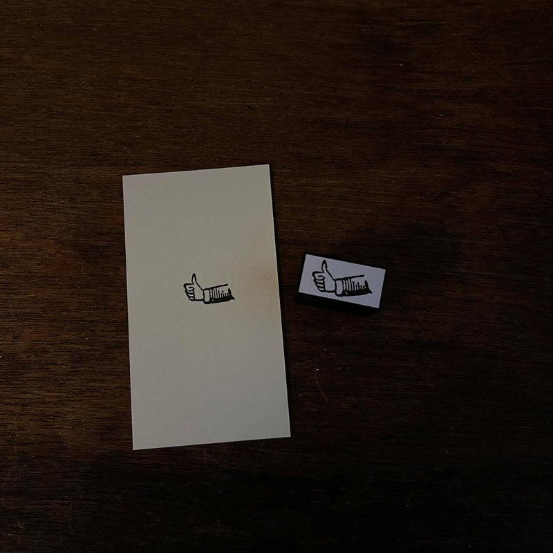 Kocka Rubber Stamp - Hand