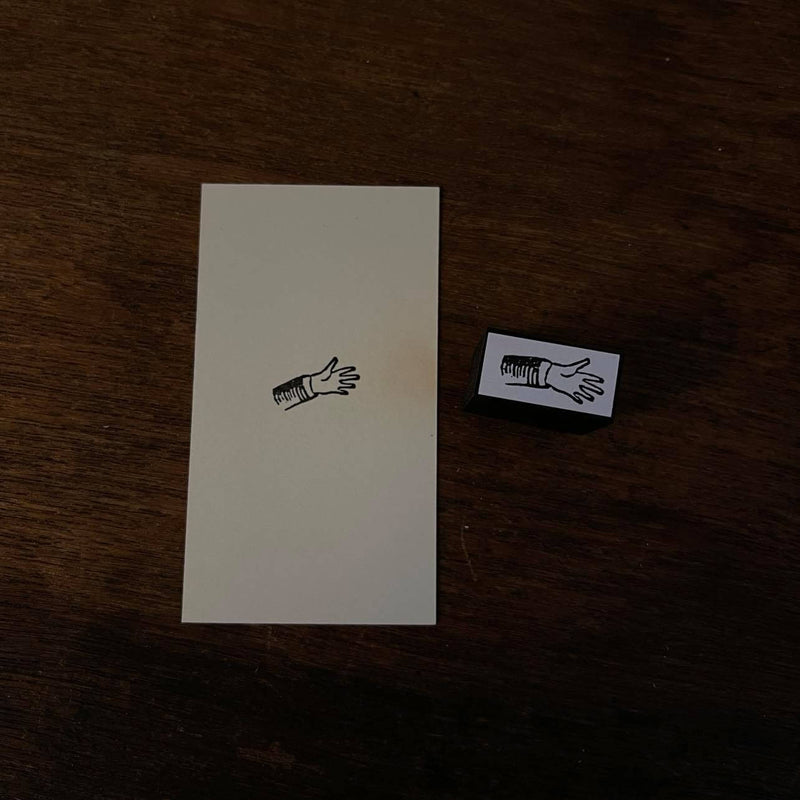Kocka Rubber Stamp - Hand