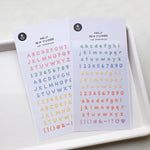 Suatelier Sticker - Handwriting #4