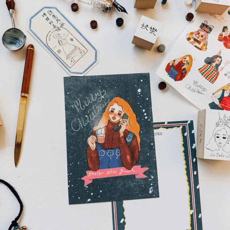 LDV Postcard: hello! wish you all the best