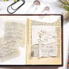 MU My Icon Stamp Set - No. 09 (Mini Flowers)