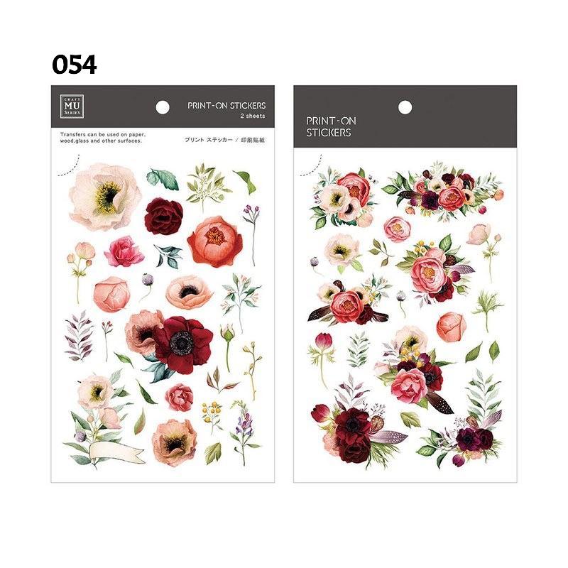 MU Print-On Sticker - Botanical Series IV